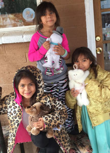 children with toys